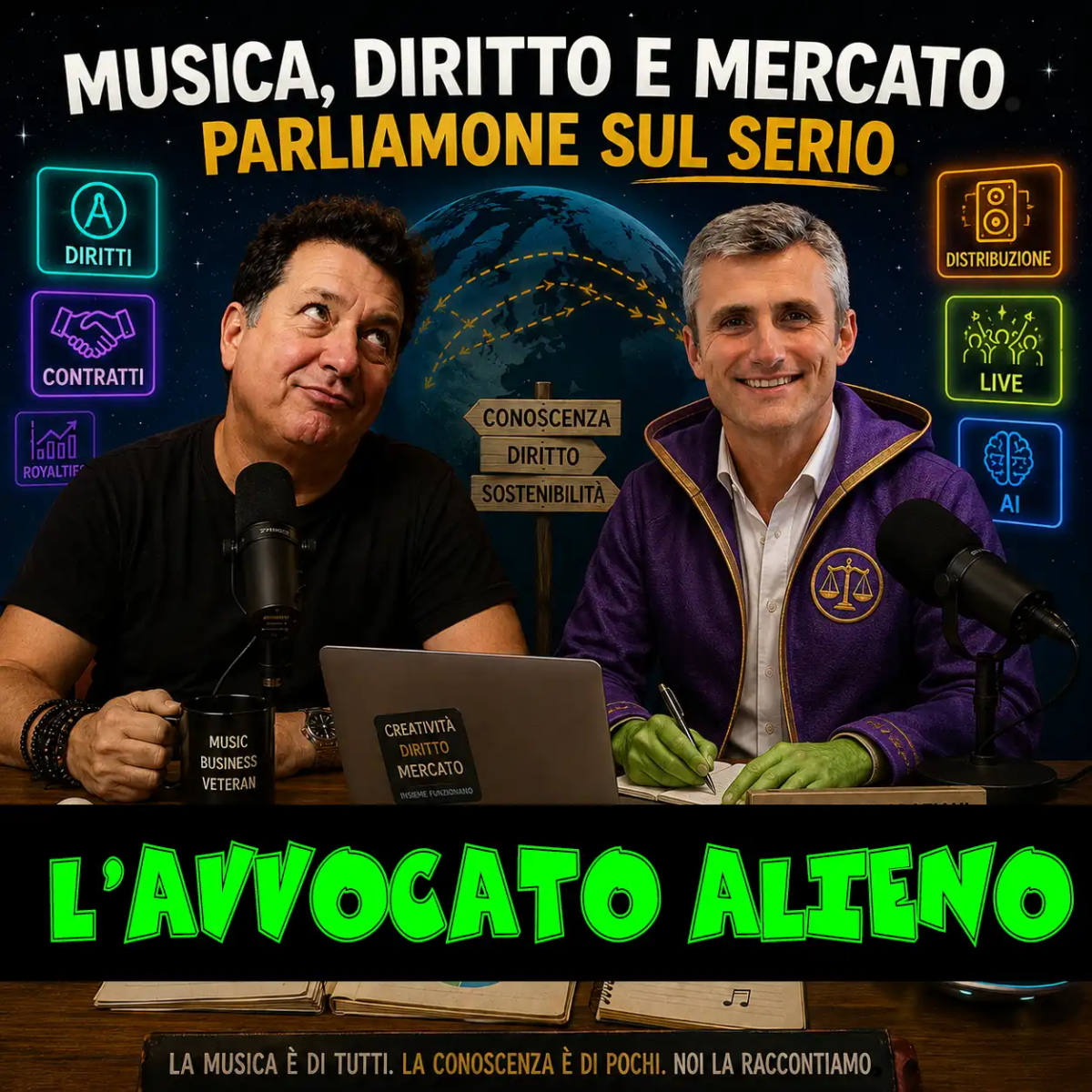L'Avvocato Alieno grafica per Spotify copia