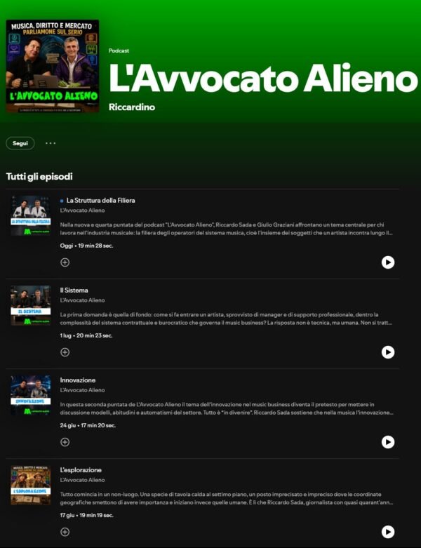 L'Avvocato Alieno prime 4 puntate